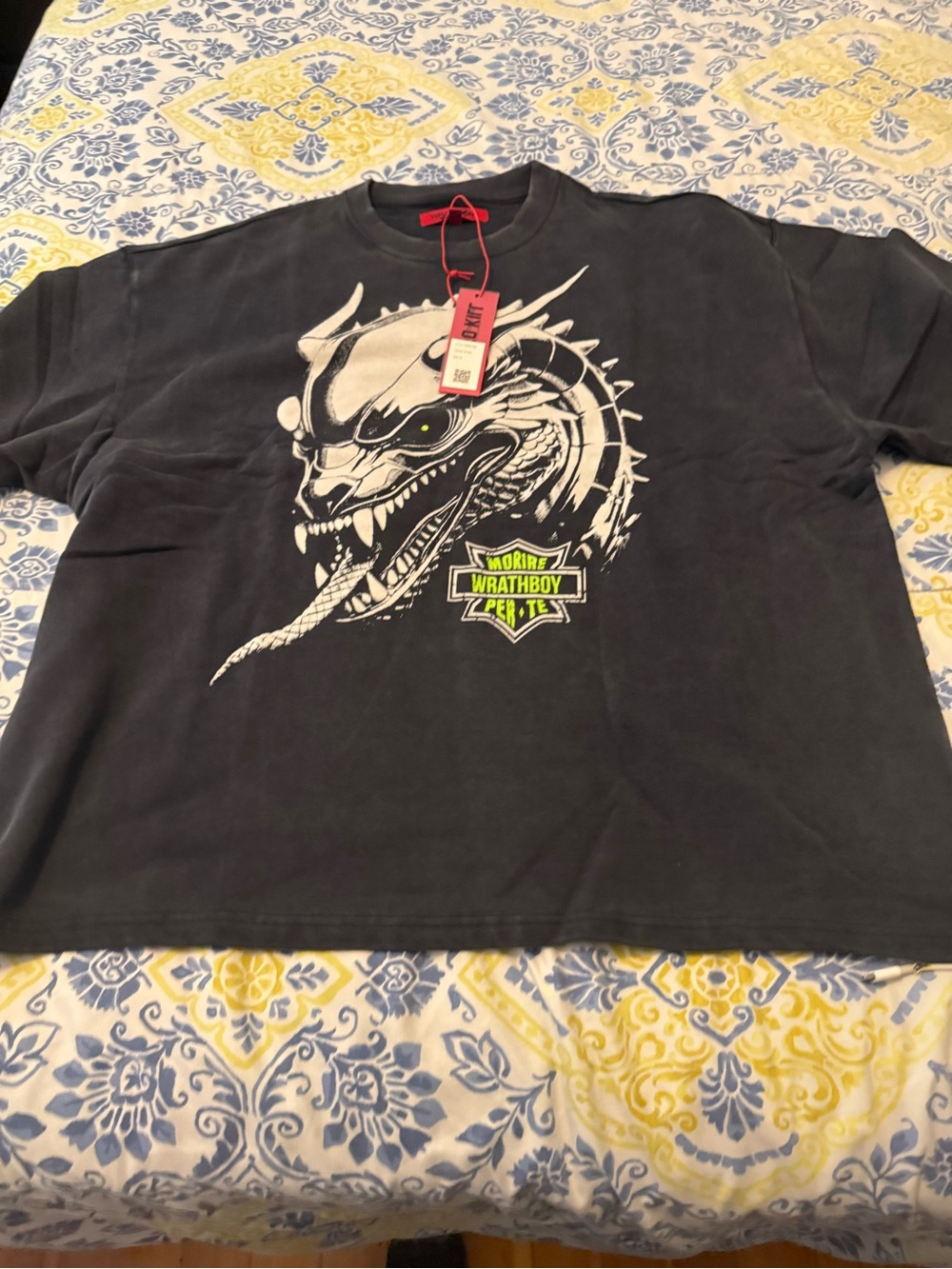 Wrathboy Kill Your Demonds Black Men’s T Shirt